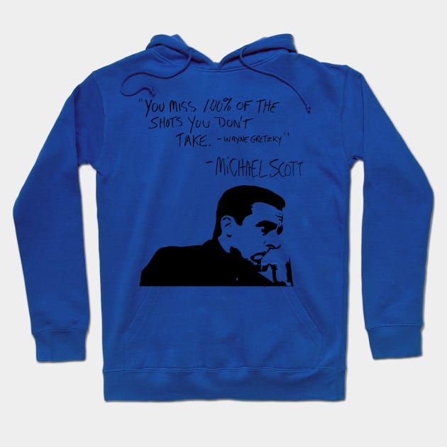 Michael Scott Quote Hoodie by PandaCustoms